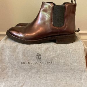 Brunello Cucinelli sz 38 womens ankle boots